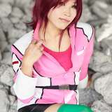 Hikari Upskirt Cosplay (crossplayer) from patreon